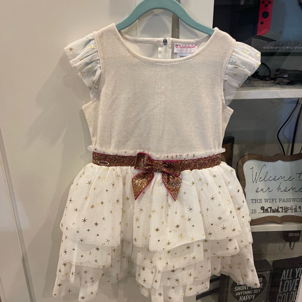 American girl holiday dress